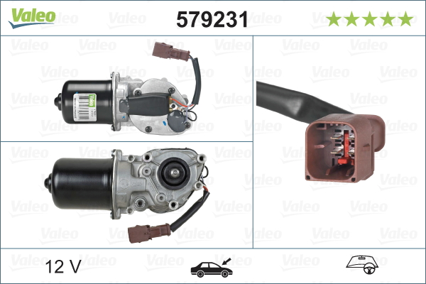 VALEO 579231 Motore tergicristallo